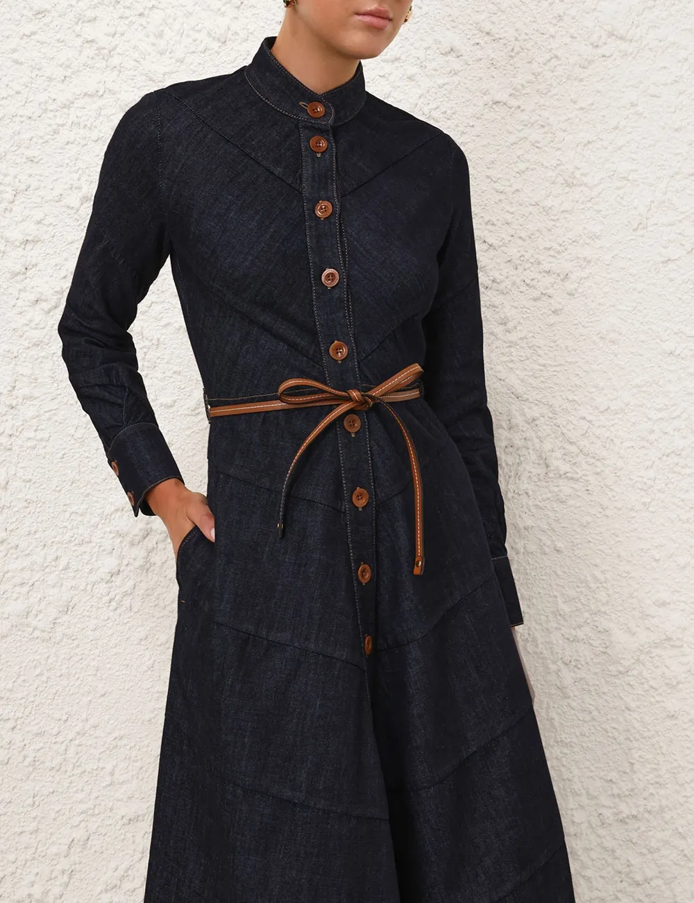 Acacia Denim Shirt Dress