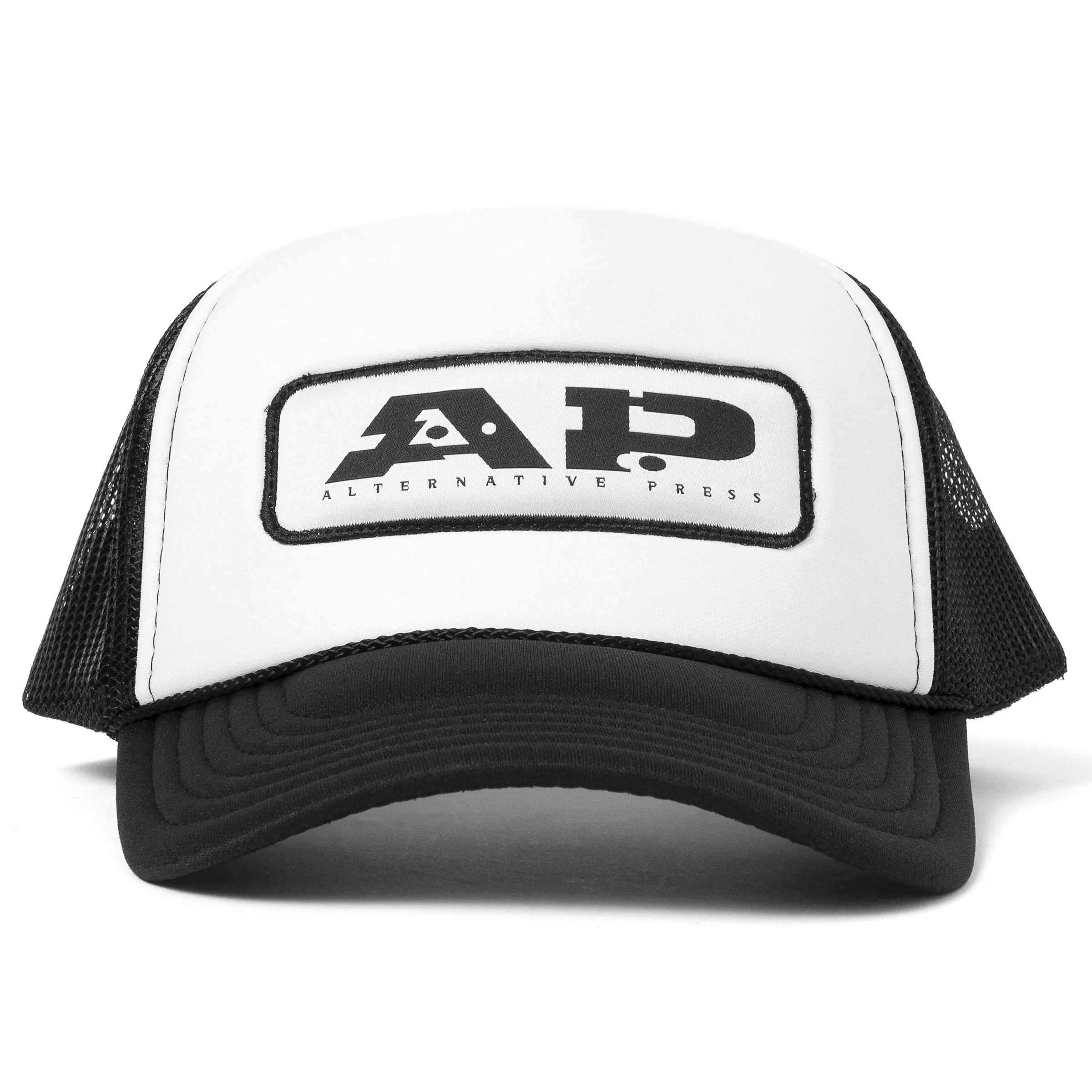 ALTERNATIVE PRESS MAGAZINE OG CLASSIC LOGO TRUCKER HAT