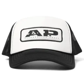 ALTERNATIVE PRESS MAGAZINE OG CLASSIC LOGO TRUCKER HAT