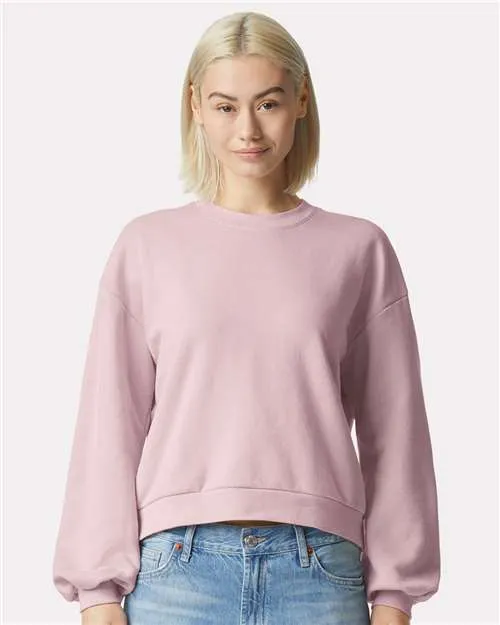 American Apparel ReFlex Ladies Fleece Crewneck