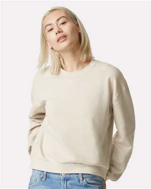 American Apparel ReFlex Ladies Fleece Crewneck