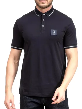 Armani Exchange Polo Uomo 8nzfpq Zjh4z Blu