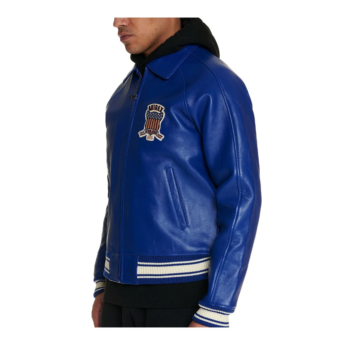 Avirex Mens Icon Jacket AVF20BO01-413 Mazarine Blue