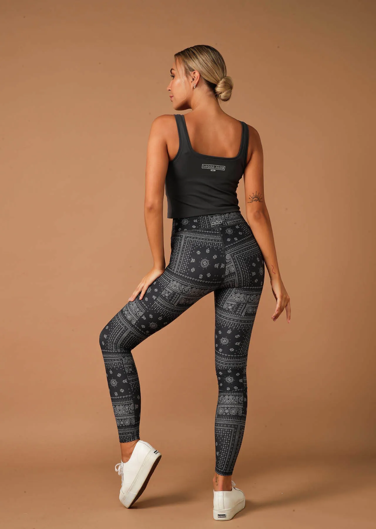 Bandana Paisley Full Length Leggings | Print | Tights and Leggings | Lorna Jane Australia