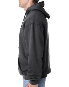 Bayside Adult Hooded Pullover Fleece BA960 Charcoal Heather