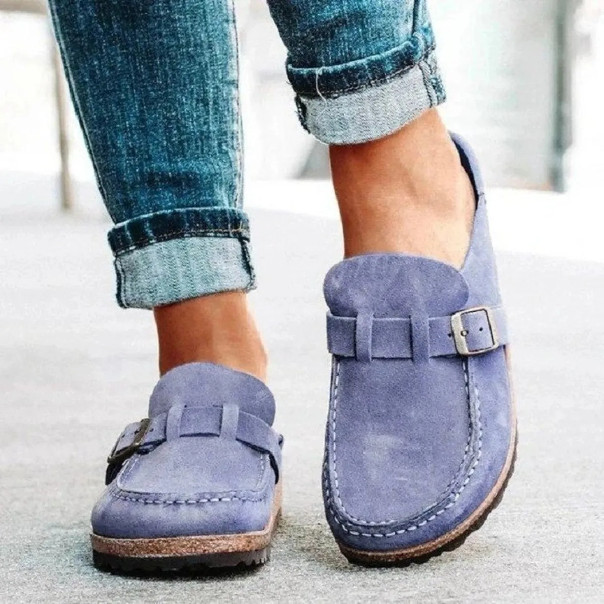 Becky Open Back Loafers