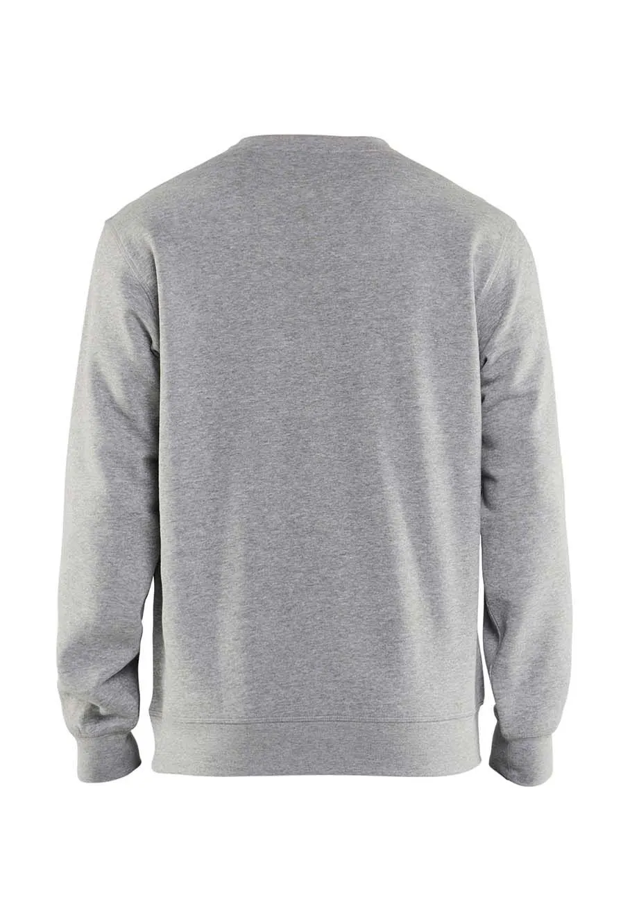 Blåkläder Work Sweater 3364 - Grey Melange