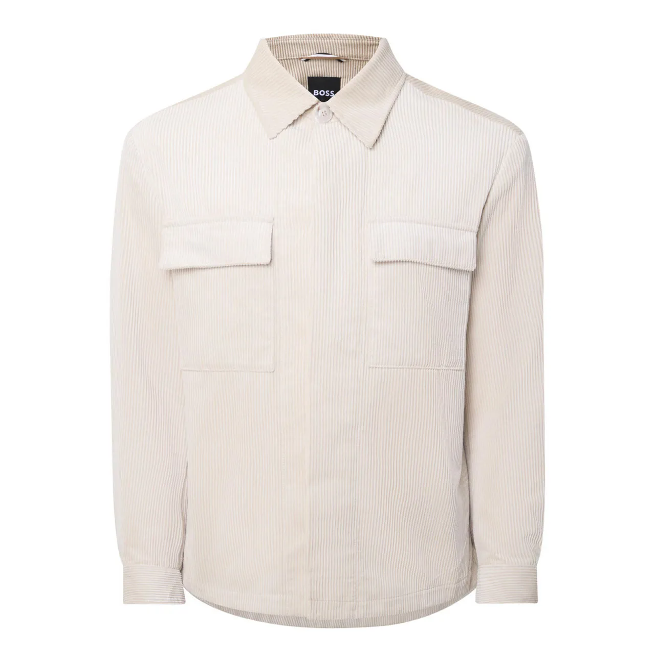 BOSS Carper Corduroy Overshirt - Natural