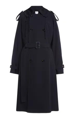 Bottega Veneta Wool Gabardine Trench Coat