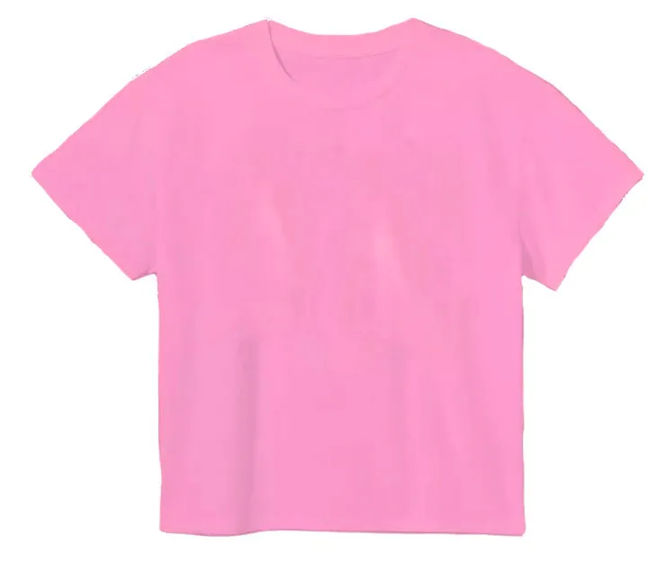 Boxy Tee - Hot Pink