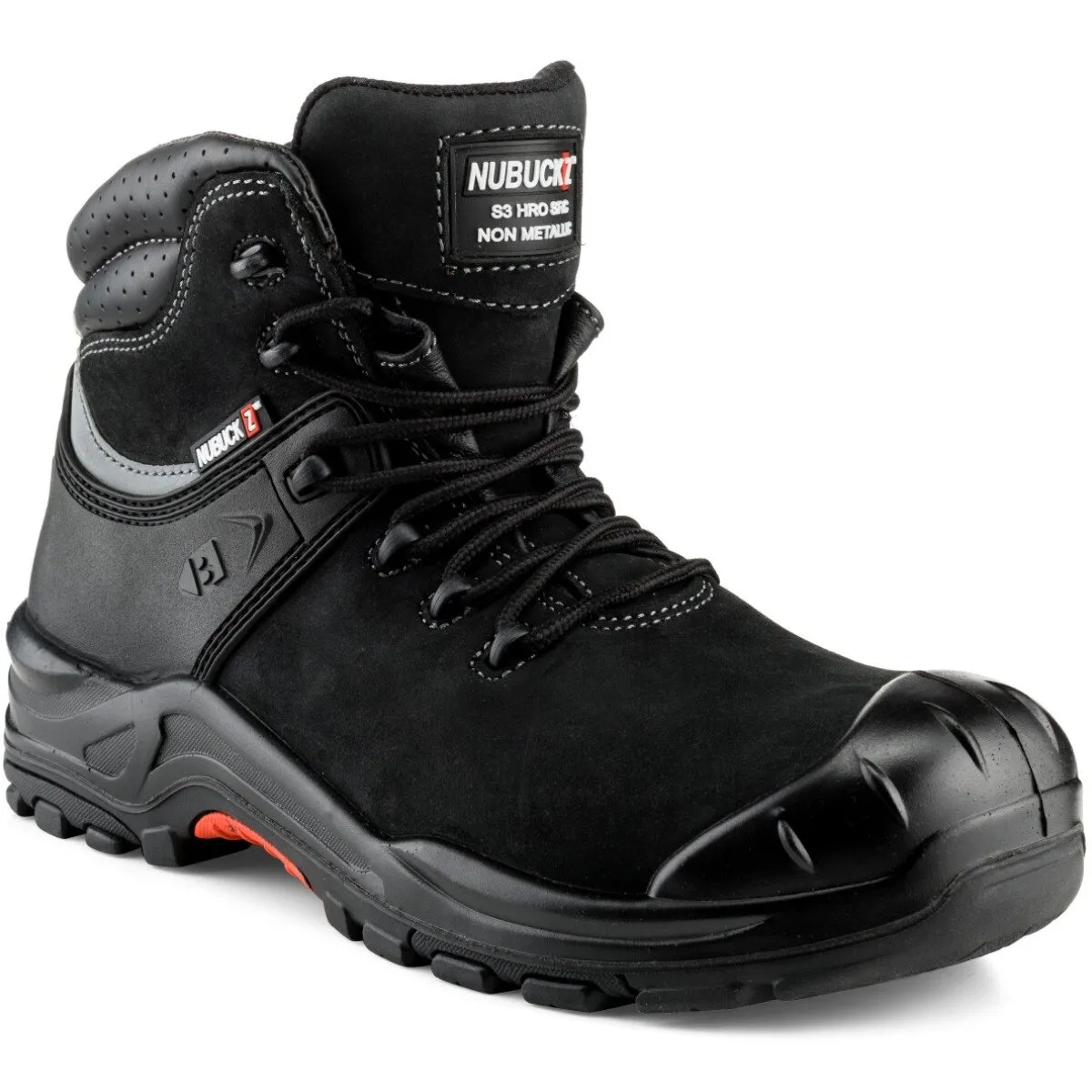 Buckbootz NKZ102 Nubuckz Non-Mtallic S3 Leather Safety Boot HRO WRU SRC