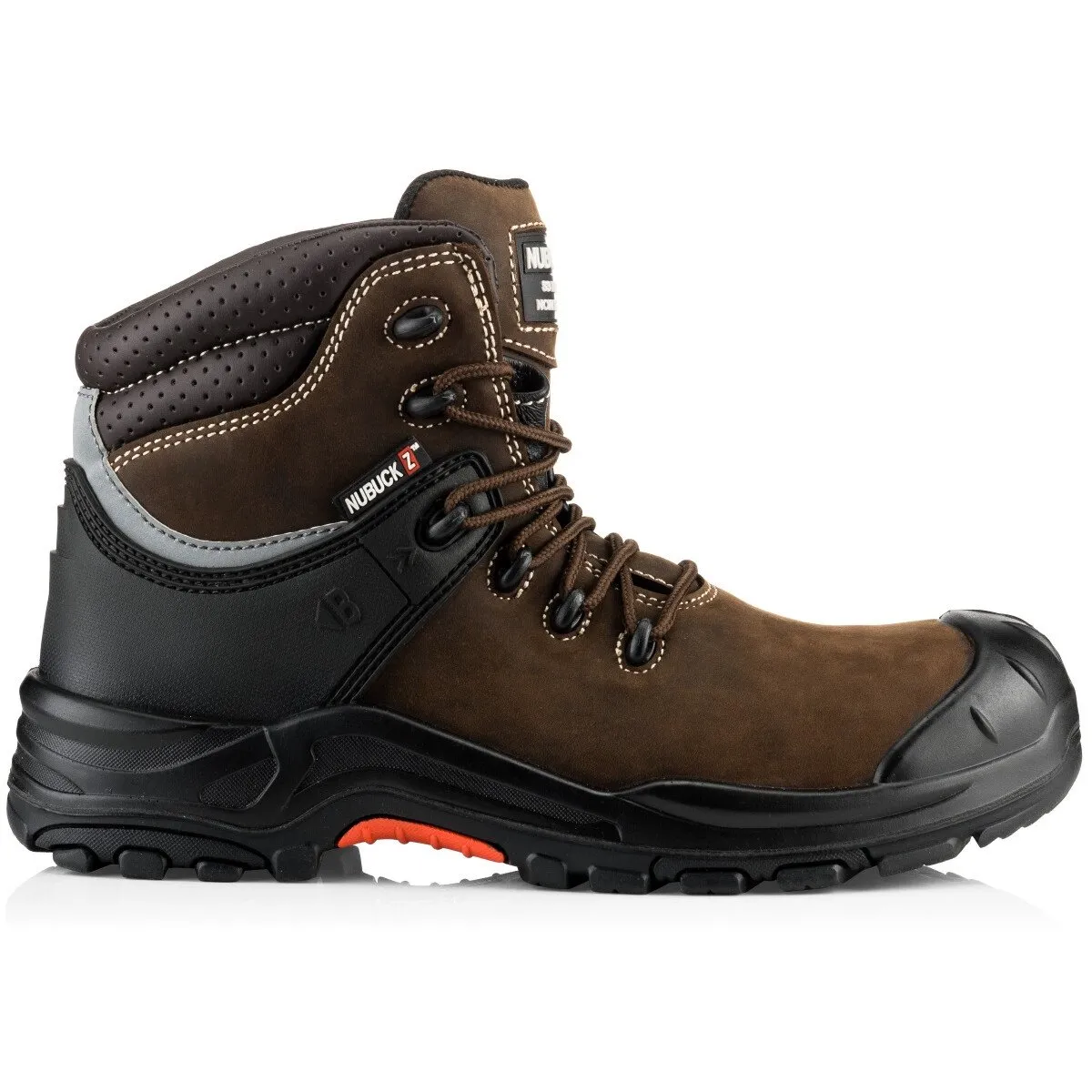 Buckbootz NKZ102 Nubuckz Non-Mtallic S3 Leather Safety Boot HRO WRU SRC