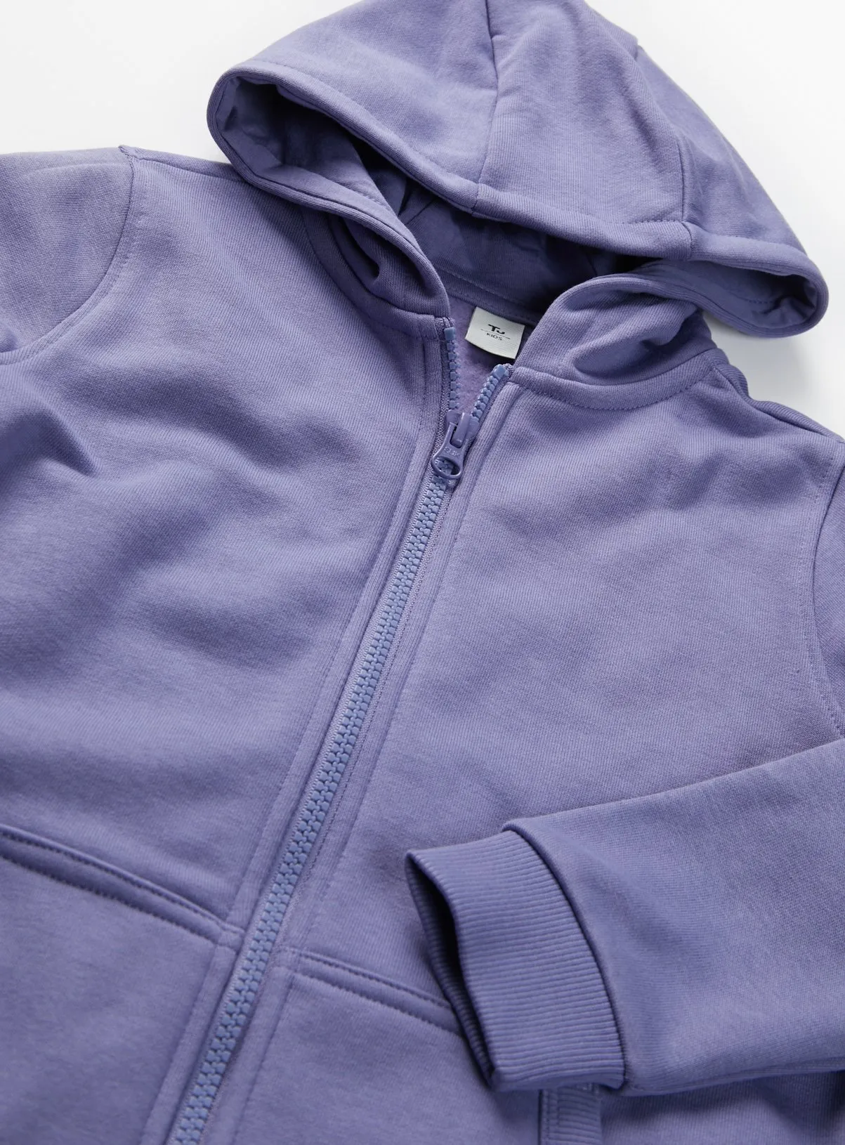 Buy Purple Zip-Through Hoodie 10 years | Jumpers and hoodies | Tu