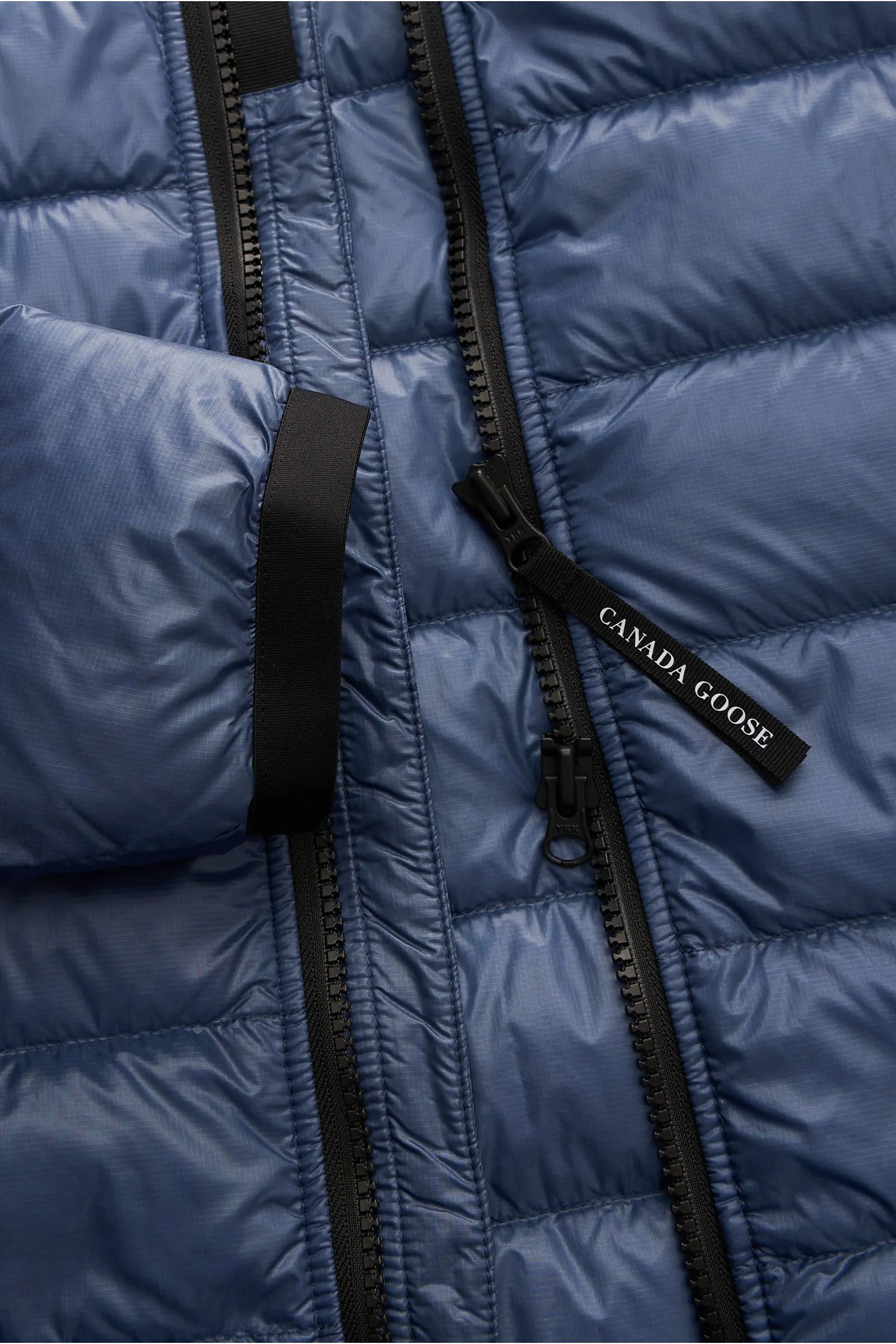 CANADA GOOSE down jacket 'Crofton Hoody' grey-blue