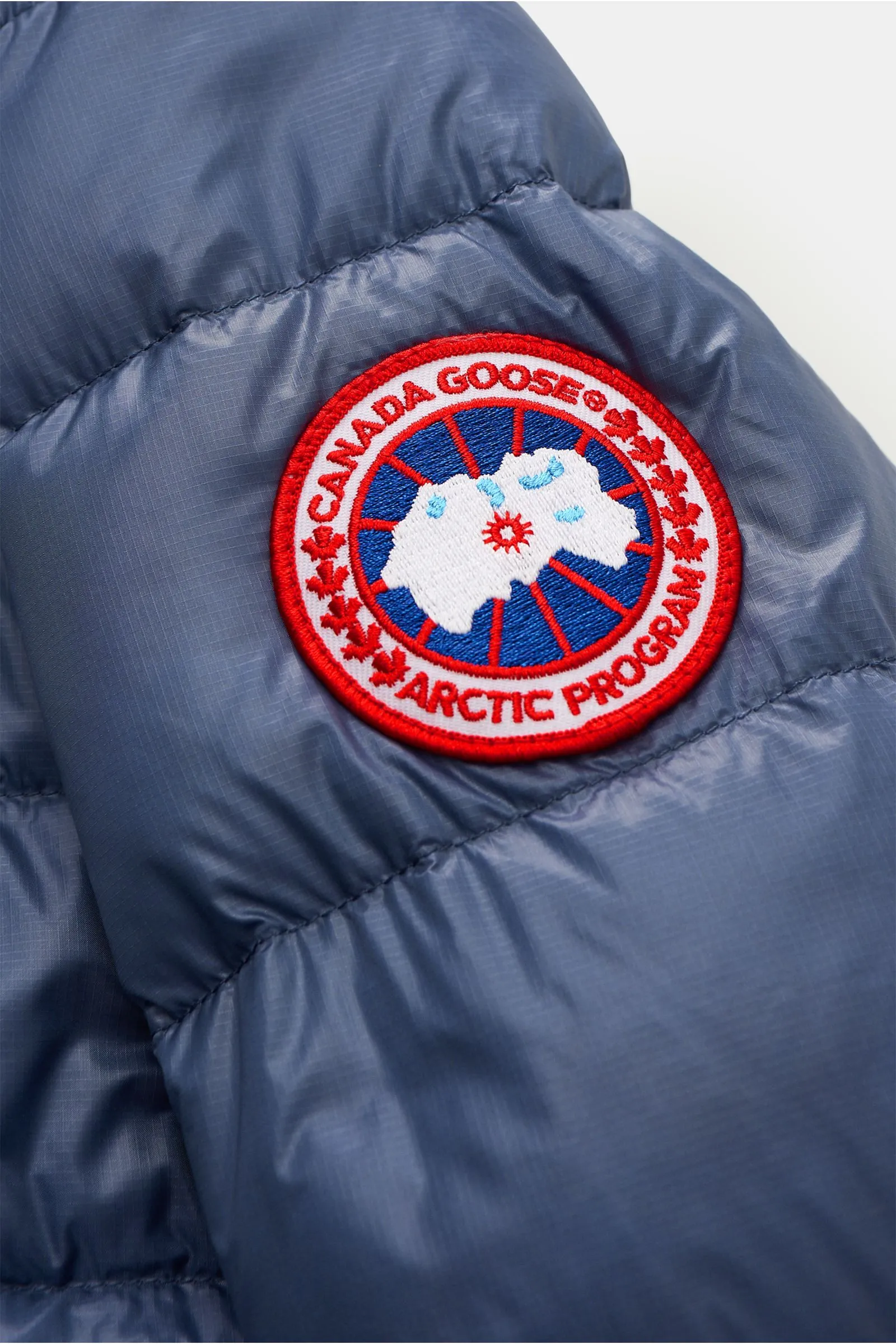 CANADA GOOSE down jacket 'Crofton Hoody' grey-blue