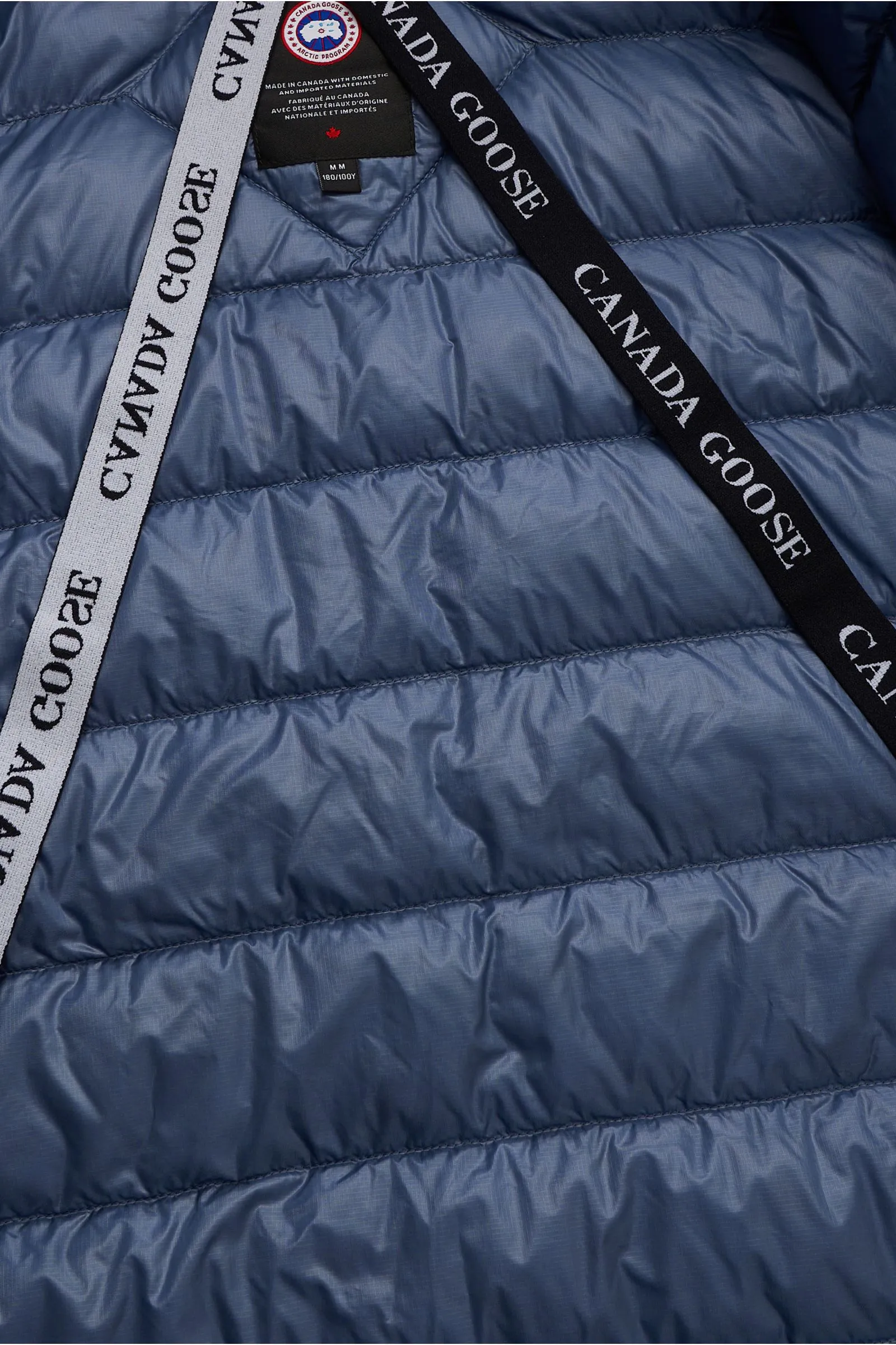 CANADA GOOSE down jacket 'Crofton Hoody' grey-blue