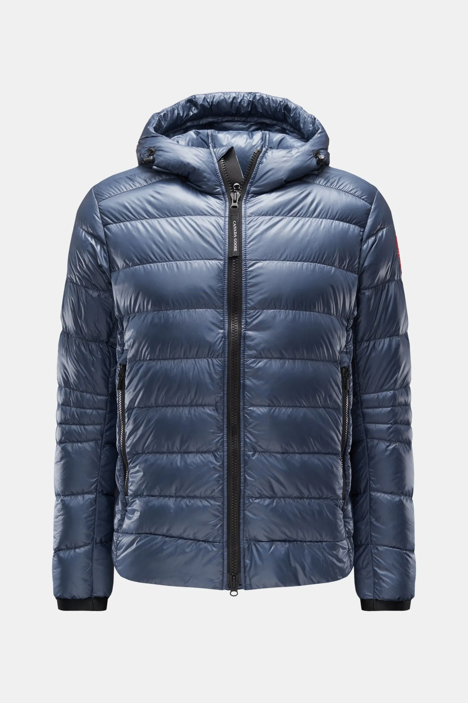 CANADA GOOSE down jacket 'Crofton Hoody' grey-blue