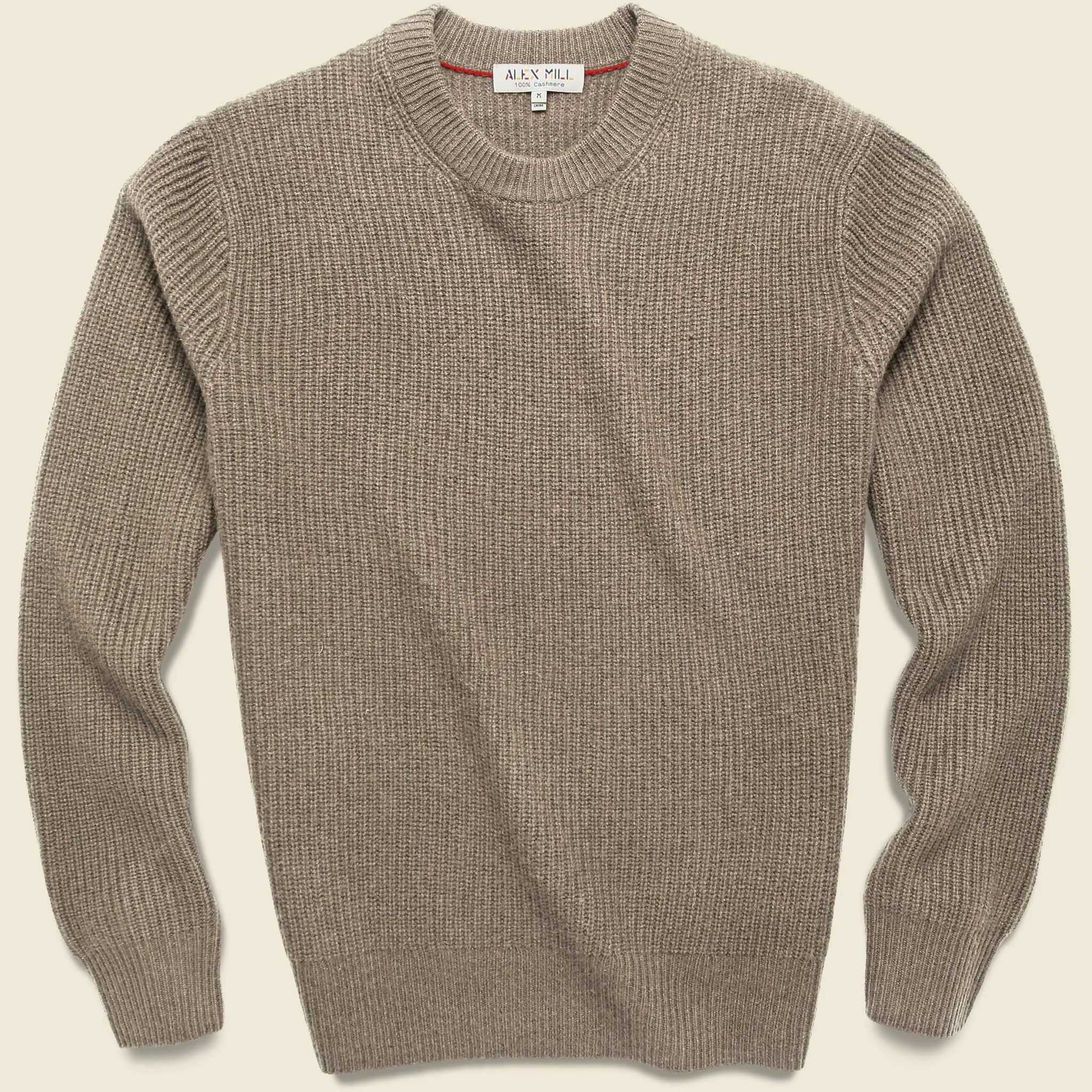 Cashmere Jordan Sweater - Taupe