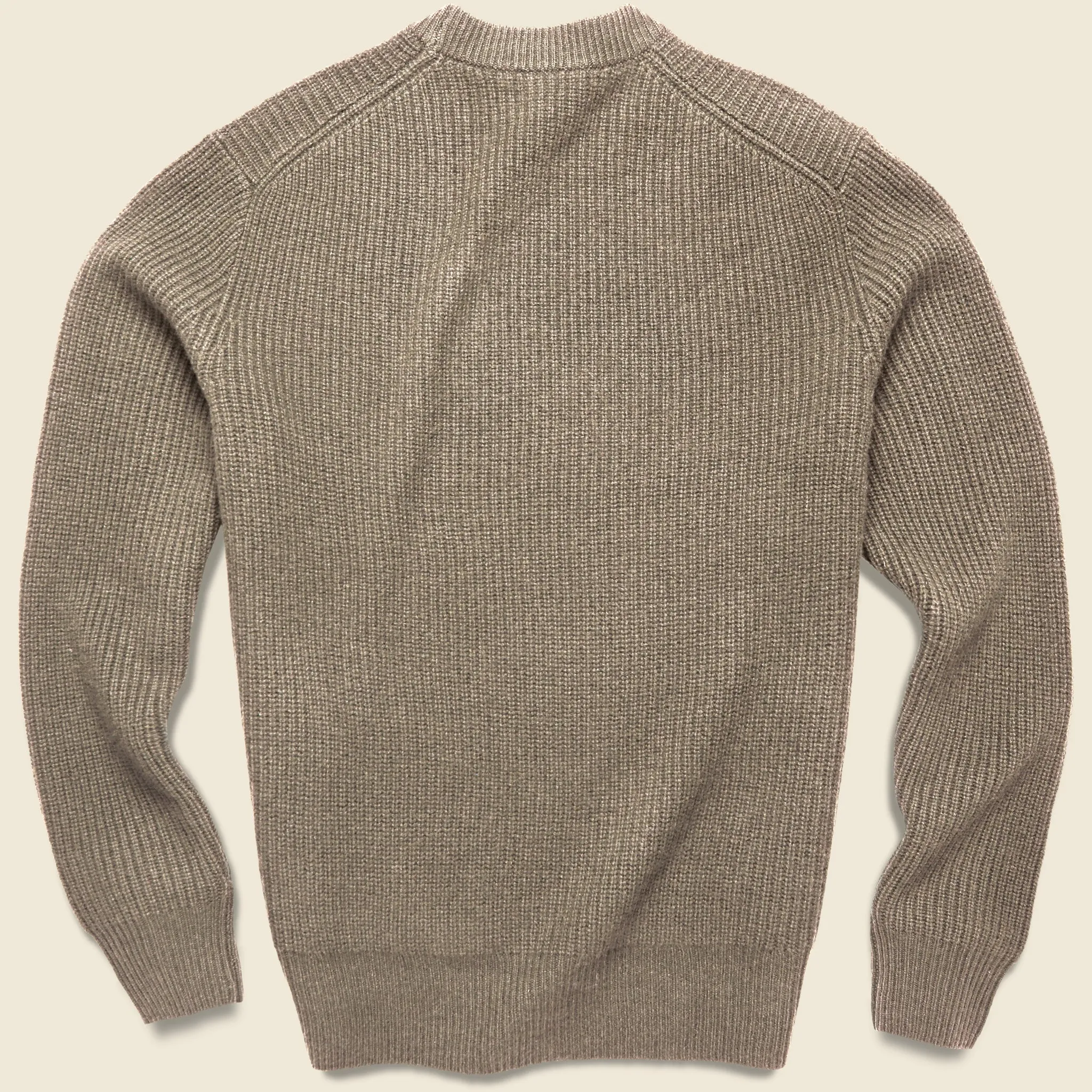 Cashmere Jordan Sweater - Taupe