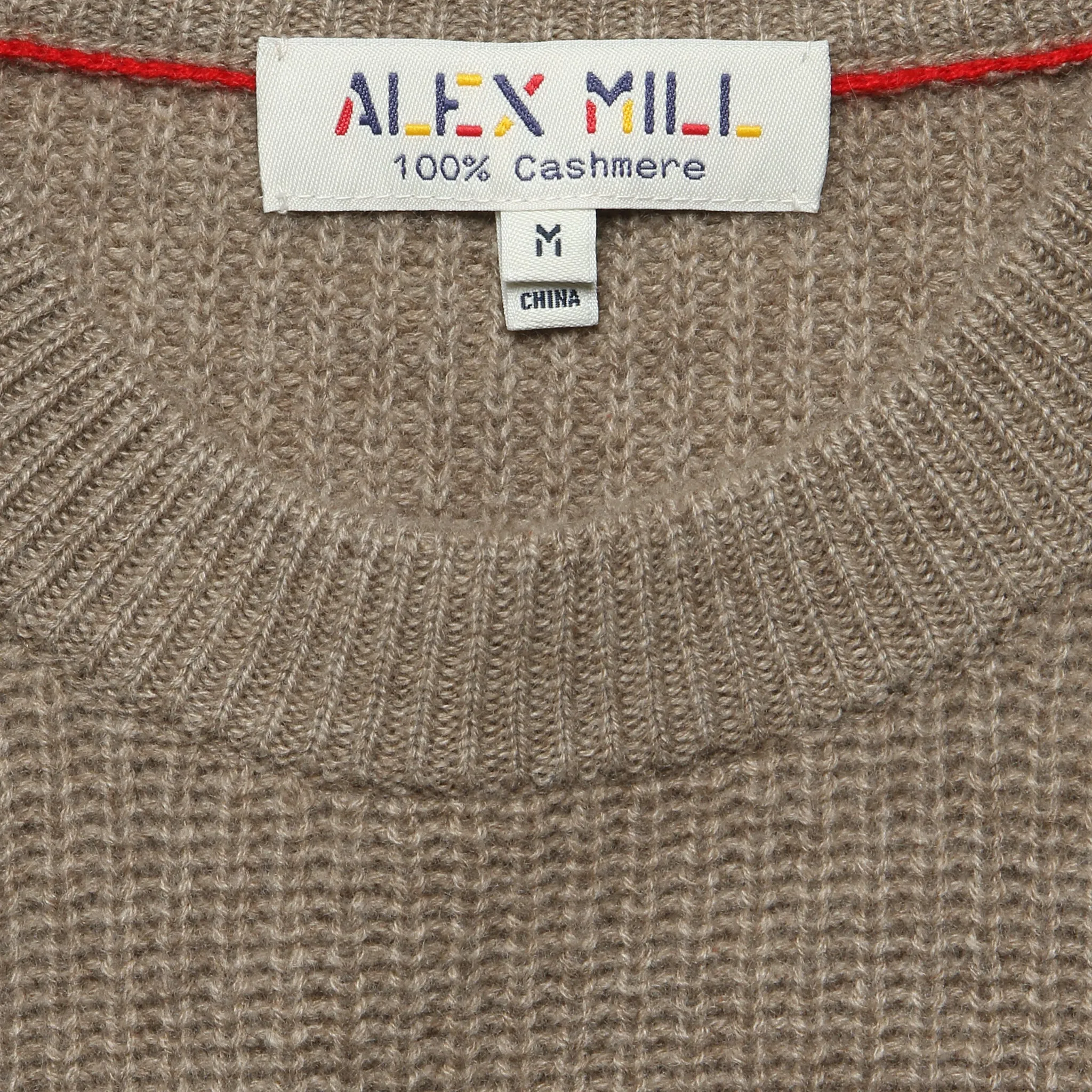 Cashmere Jordan Sweater - Taupe