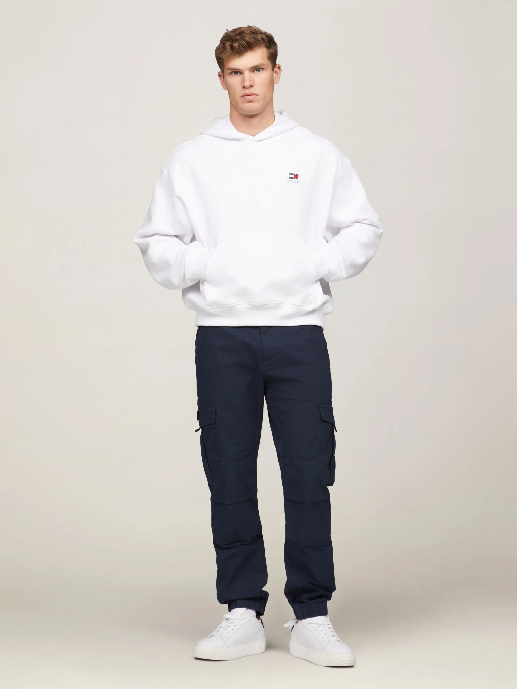 Classics Back Logo Boxy Fit Hoodie | Sweatshirts & Hoodies | Tommy Jeans