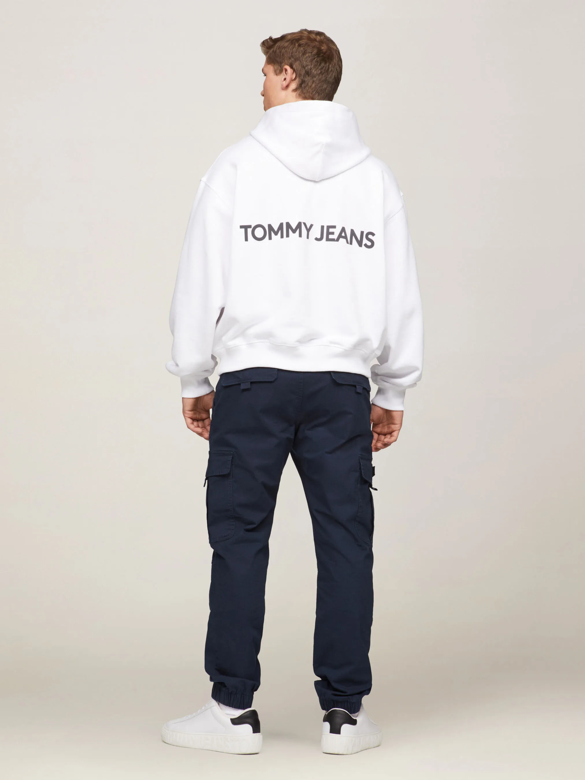 Classics Back Logo Boxy Fit Hoodie | Sweatshirts & Hoodies | Tommy Jeans