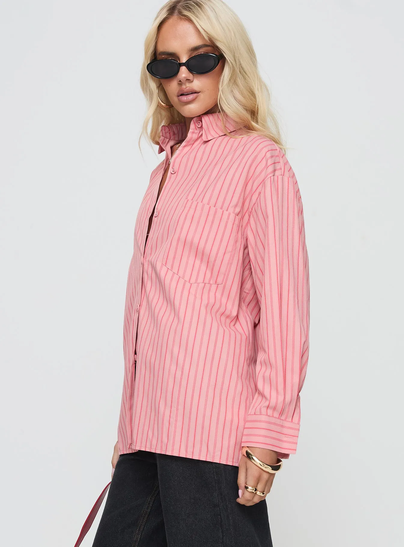 Cygnus Shirt Red Stripe