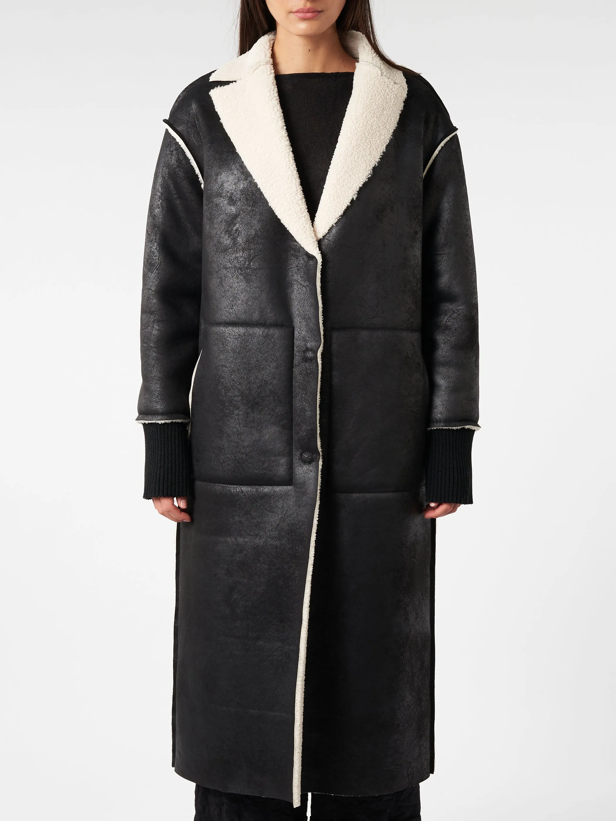 Eco-Shearling Coat