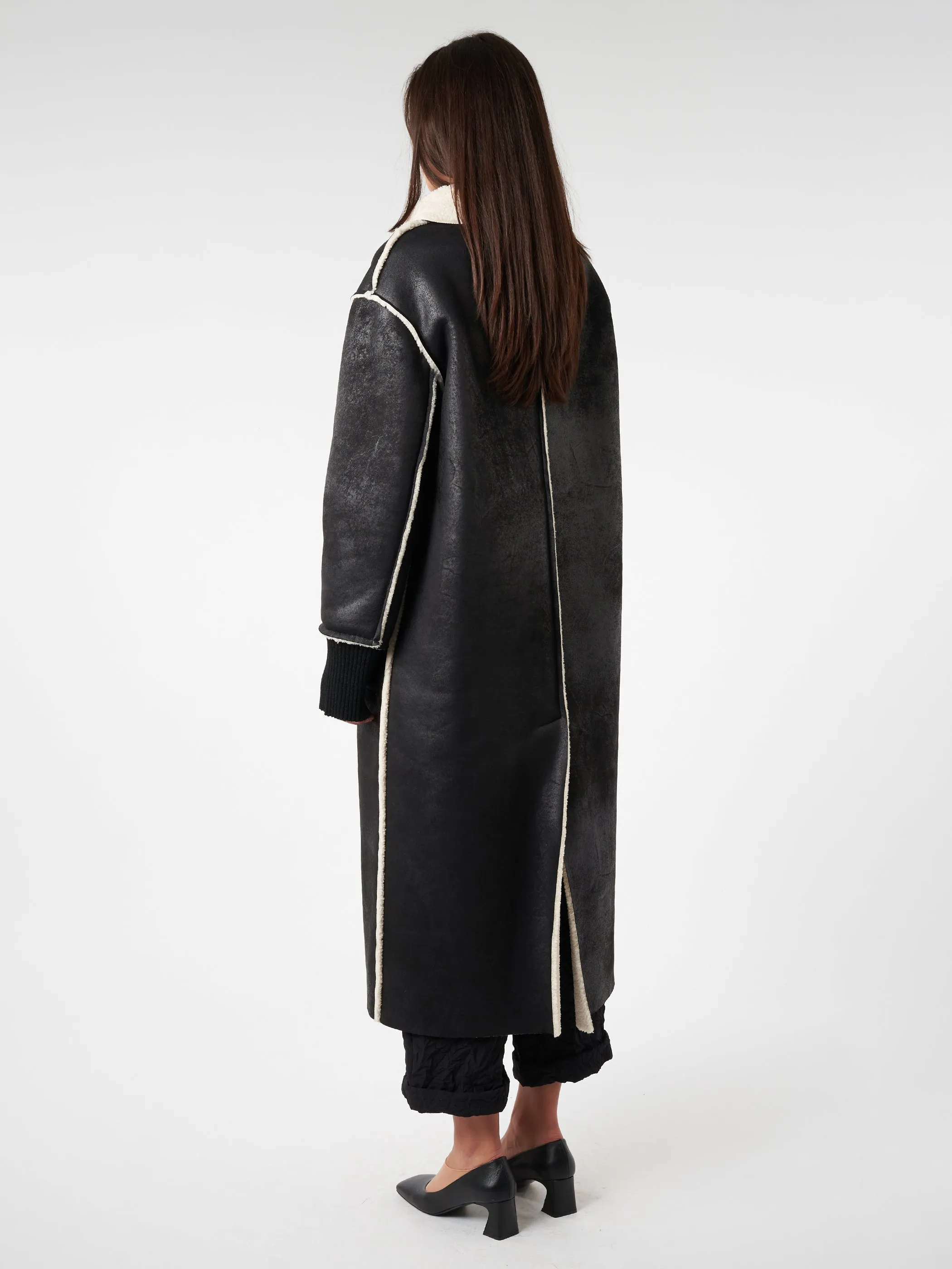 Eco-Shearling Coat