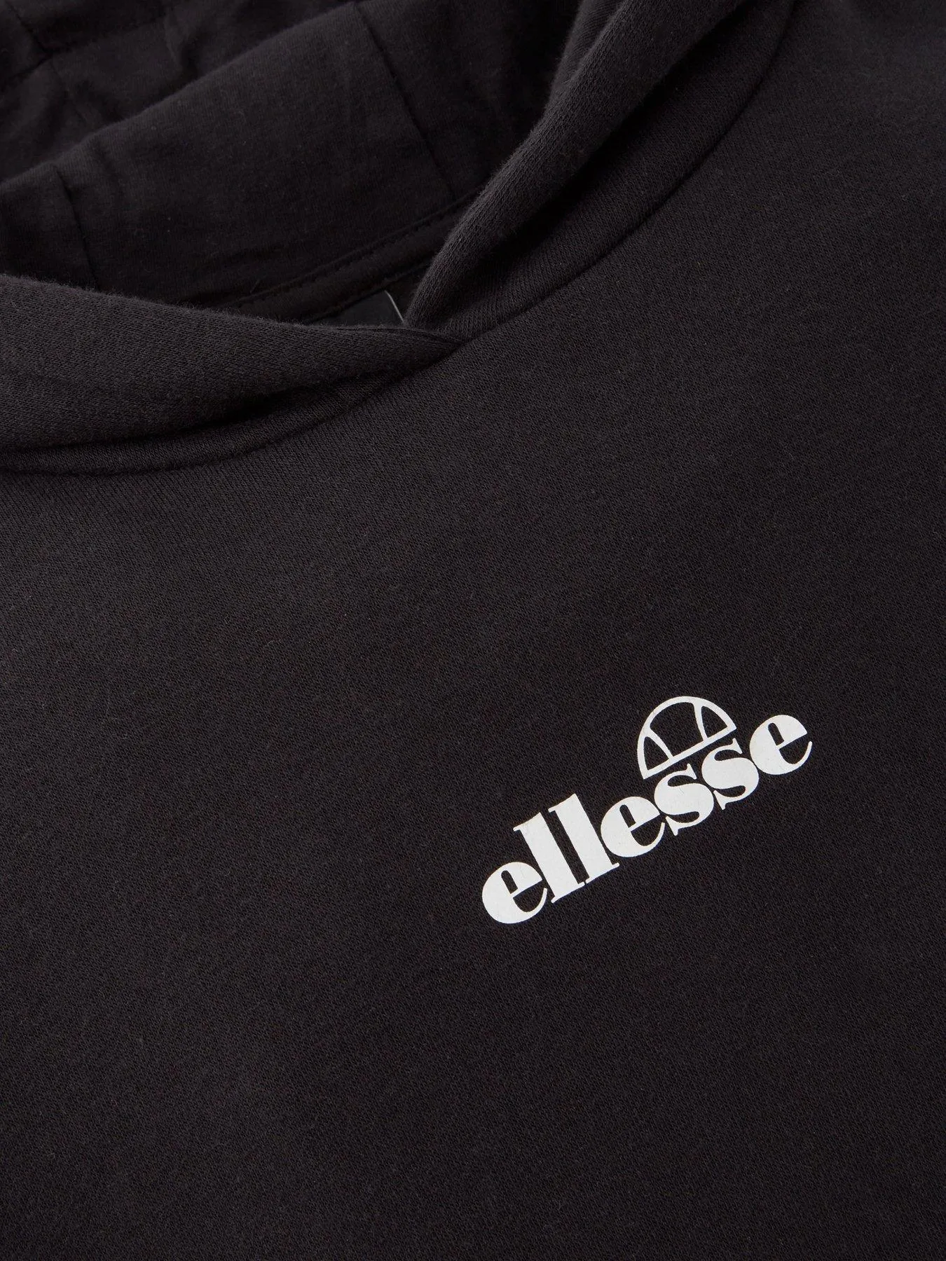 Ellesse Junior Girl's Otternere Overhead Hoody - Black