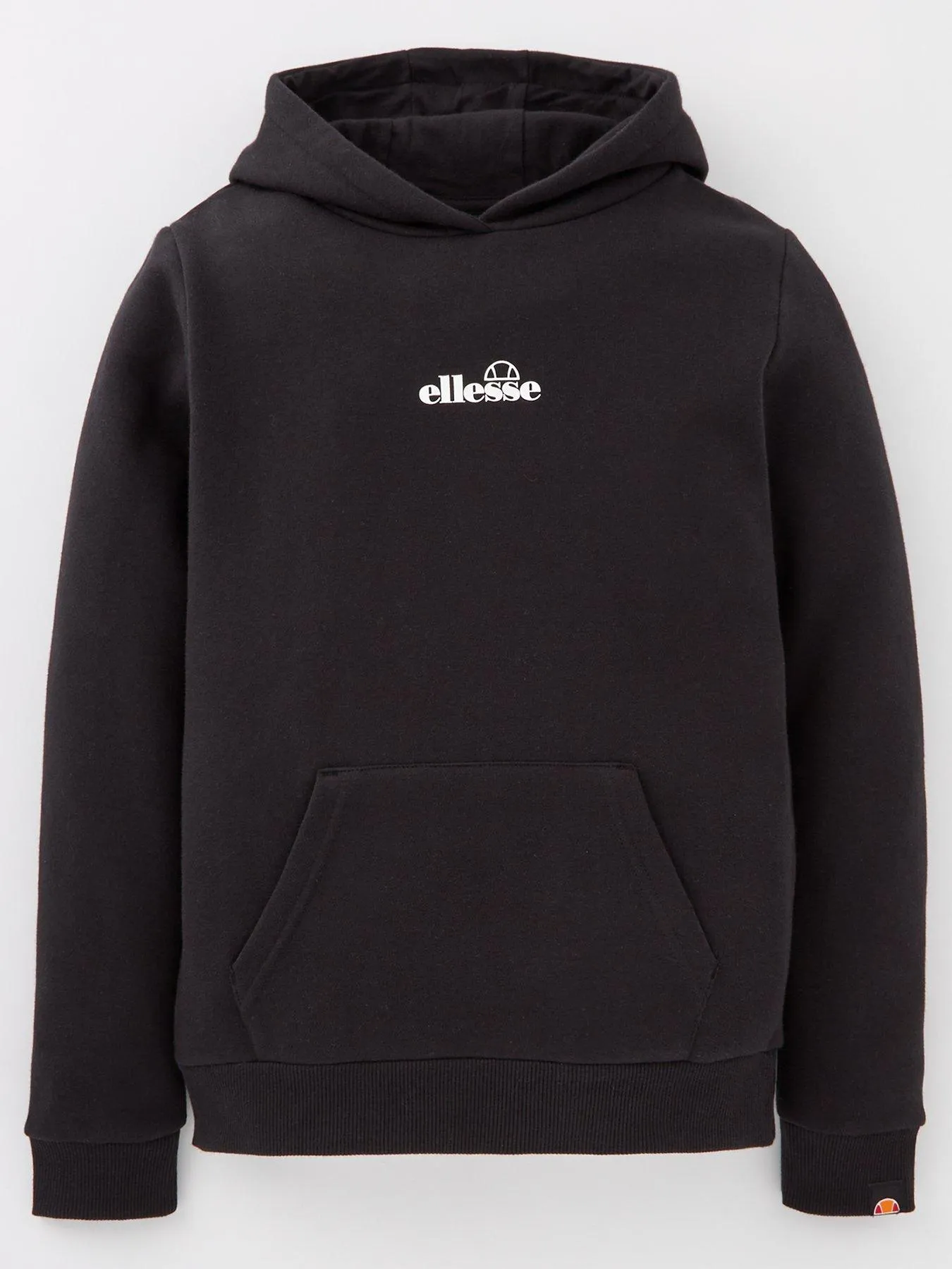 Ellesse Junior Girl's Otternere Overhead Hoody - Black