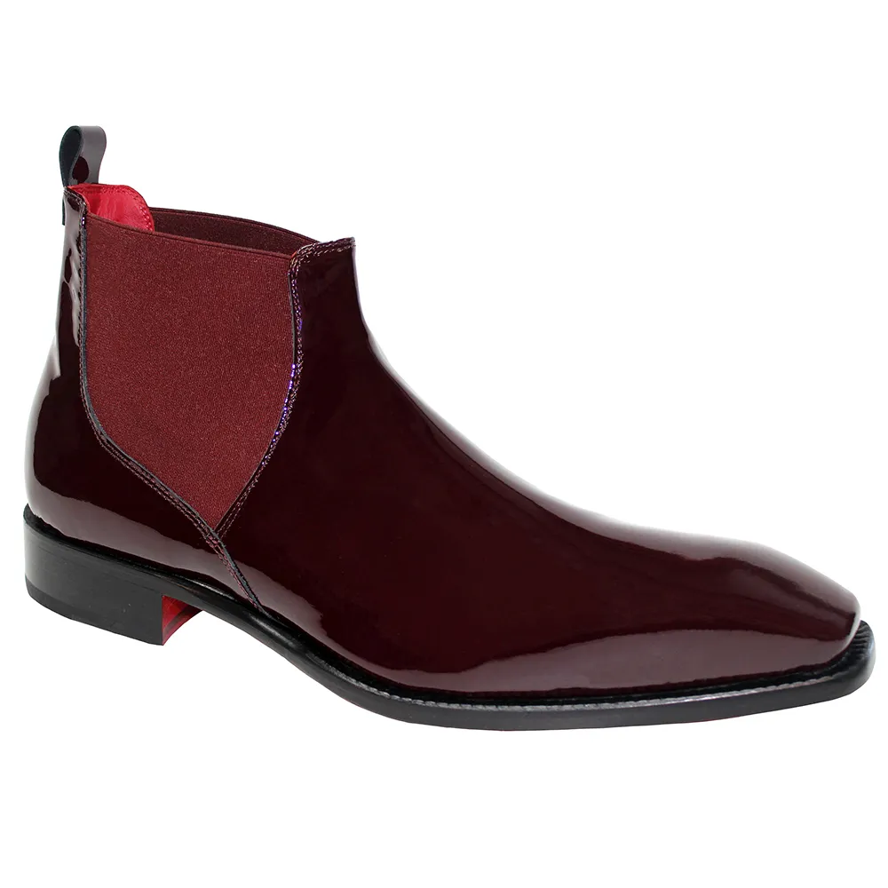 Emilio Franco Leonardo Boots Burgundy