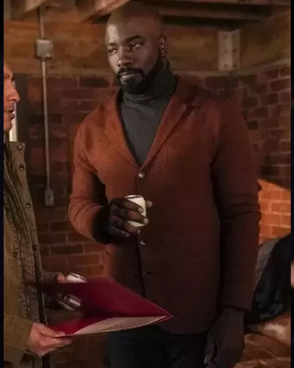 Evil TV Series Mike Colter Wool Coat