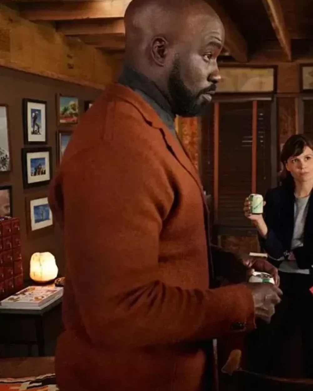 Evil TV Series Mike Colter Wool Coat