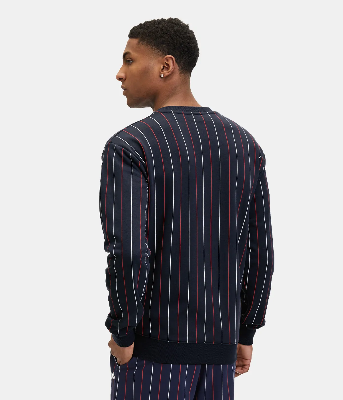 Fila  Sweater Lobito pinstriped crew