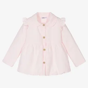 Girls Pink Padded Coat