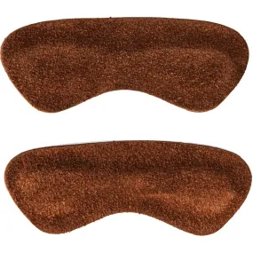 Heel grip suede