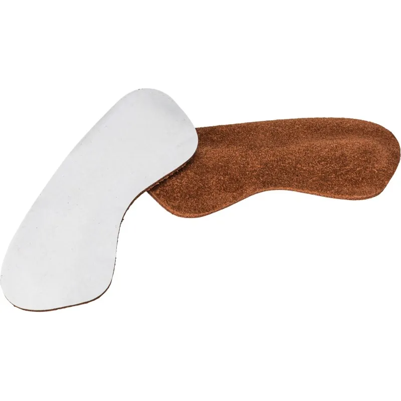 Heel grip suede