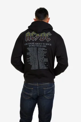 Hoodies & Sweatshirts | About To Rock Tour Mens Hoodie | AC/DC