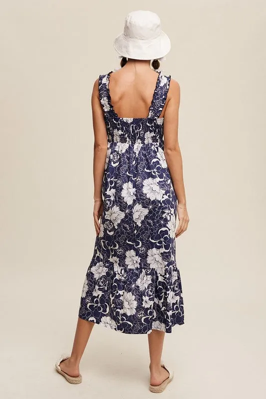 Jami Floral Tiered Maxi Dress