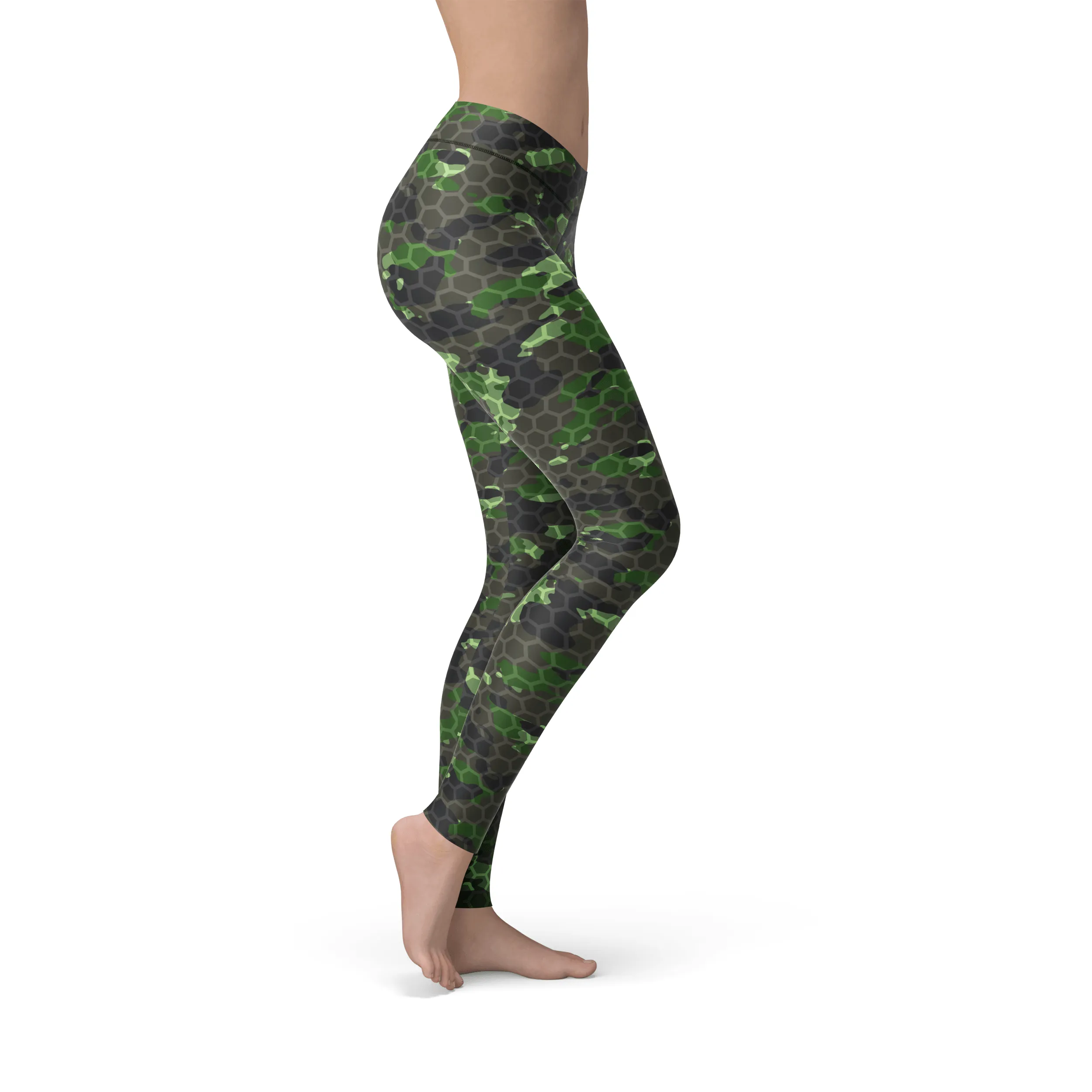 Jean Army Hex Camo Leggings