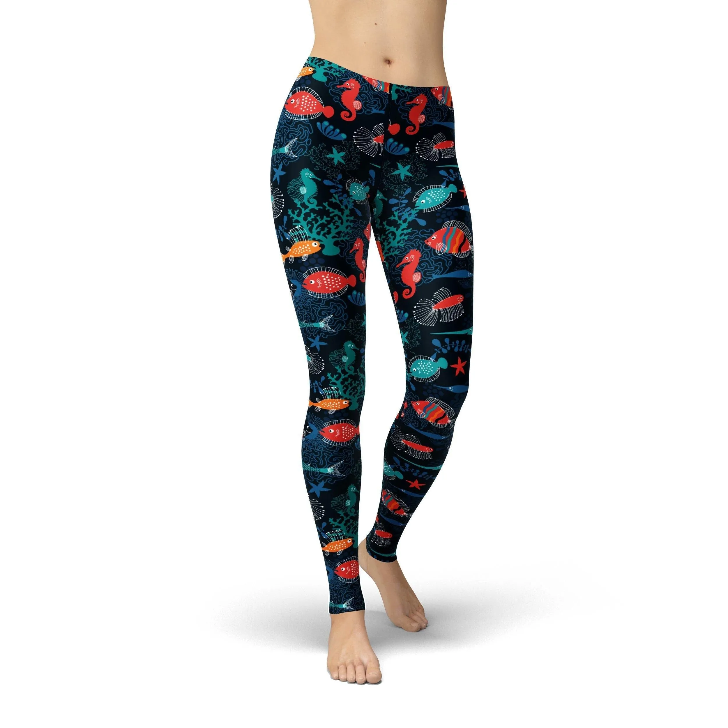 Jean Sea Life Leggings