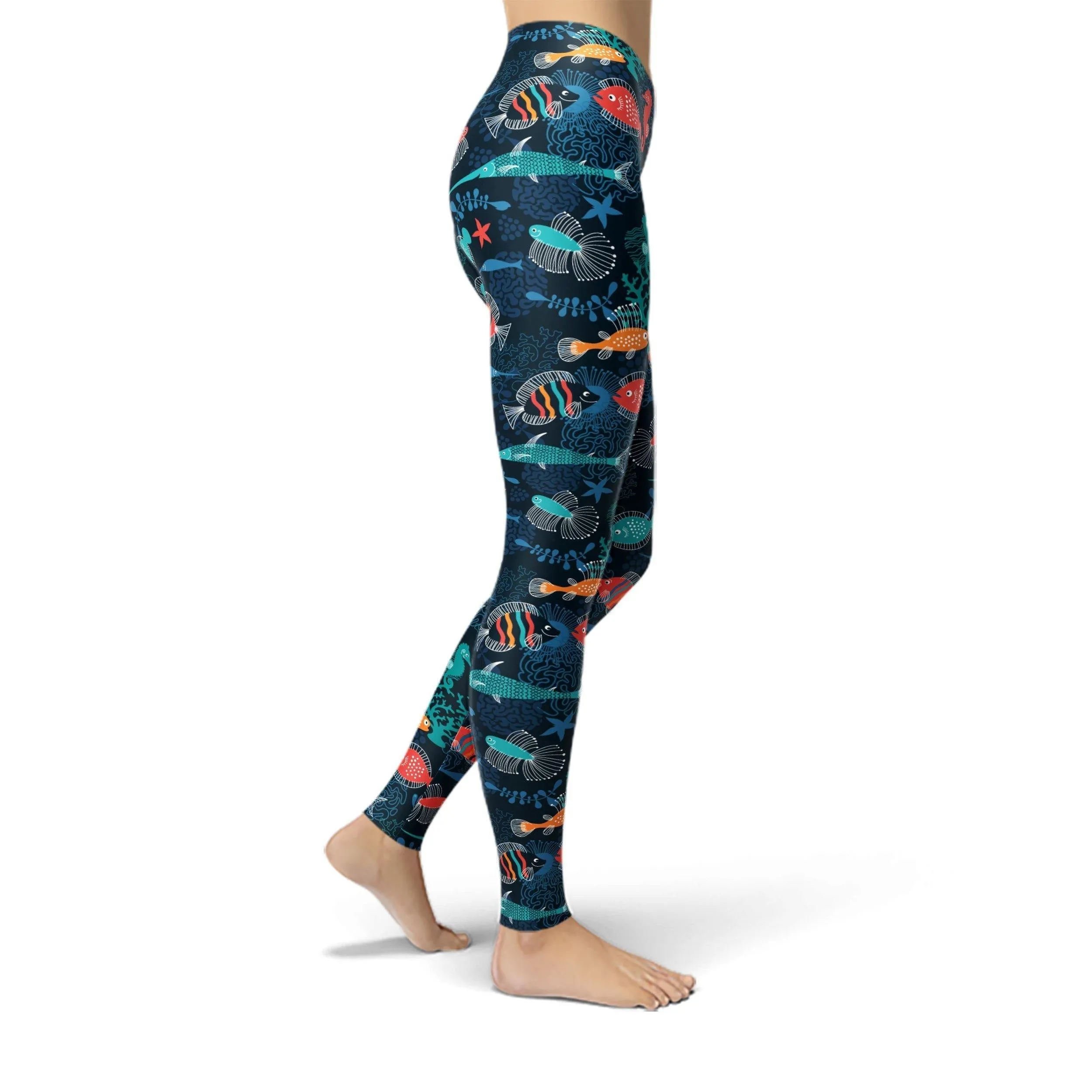 Jean Sea Life Leggings