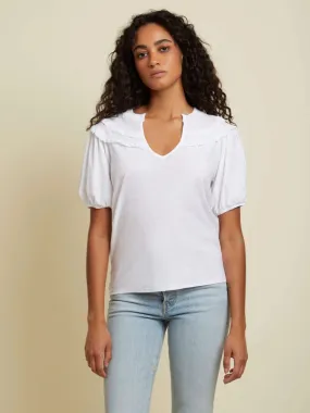 JUDITH YOKED TEE