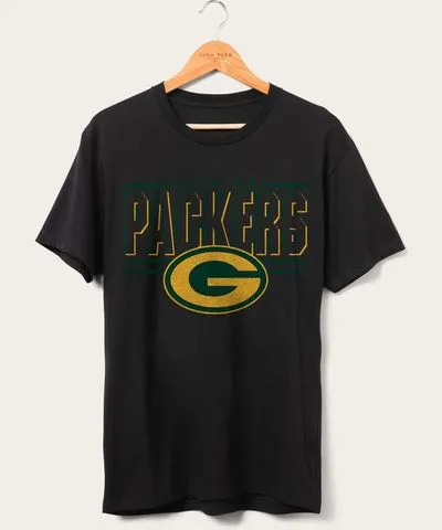 Junk Food NFL Packers Slogan Fan Tee