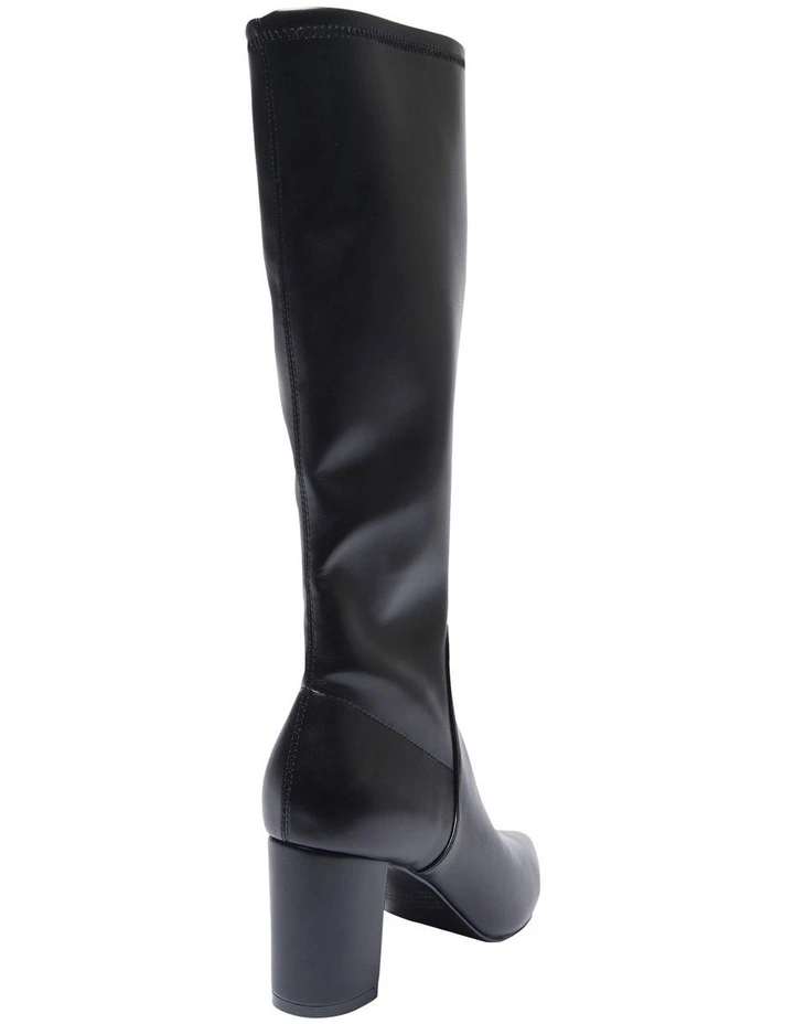 Kendall Black Stretch Boots