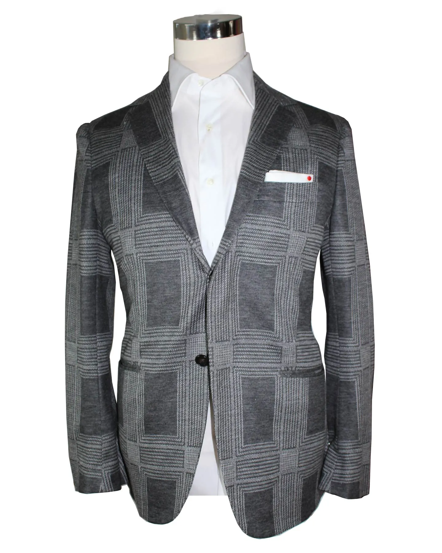 KNT Kiton Sport Coat Gray Cashmere Blend EUR 46/ US 36 R SALE