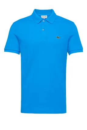 Lacoste Slim S/S Polo Piké Ibiza Blue