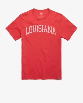 LOUISIANA AT LAFAYETTE RAGIN CAJUNS CLASSIC BLOCK '47 SCRUM TEE