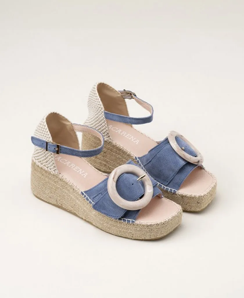 Macarena Sara mid wedge sandal